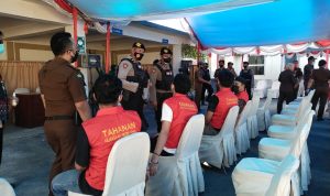 Pastikan Kamtibmas Dan Vaksinasi Massal di Gowa Aman, Sat Samapta Resor Gowa Gelar Patroli