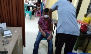Klinik Wira Bhayangkara Polres Gowa Layani Warga Vaksinasi Covid-19 Setiap Hari