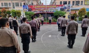 Wakapolres Gowa : Personil Harus Memiliki Integritas dan Loyalitas