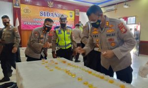 Divisi Propam Mabes Polri Sidak, Personil Polres Gowa Jalani Tes Urine
