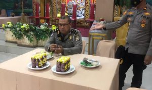 Kapolsek Bersama Anggota Mengecek Lokasi Tempat Vaksin Digedung Adi Jaya