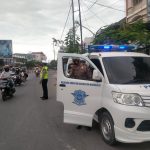 Gelar Operasi Patuh 2021, Polres Gowa Edukasi Pengguna Jalan